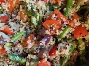 spring quinoa salad