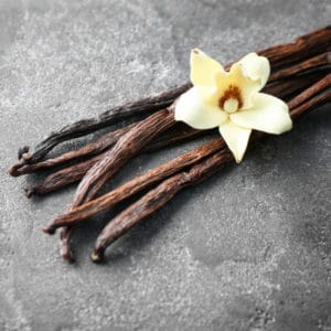photo of vanilla beans representing Tahitian vanilla balsamic vinegar