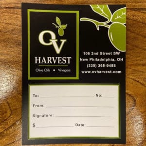 ov harvest gift card