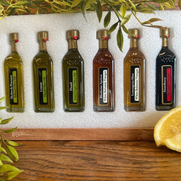 OV Harvest Spring Olive Oil and Vinegar Sampler