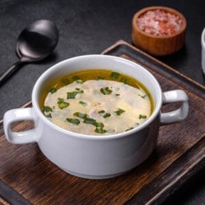 Turkey and Spinach soup